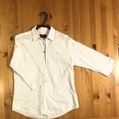 Burberry black labelストライプ ボタンダウンシャツ 長袖