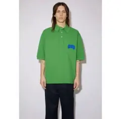 【定価44000円】Acne Studio グリーン ポロシャツ Mのサムネイル