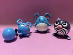 マリル ルリリ ニョロモ TOMY 初期モンコレ候補 当時物