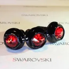 スワロフスキー付 ナンバーボルト ルビー（赤）レッド ３個のサムネイル