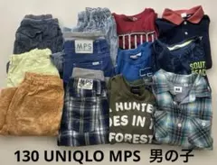 まとめ売り 男の子　春　Tシャツ　シャツハーフパンツ 130㎝　子供服　MPS