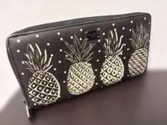 DOLCE&GABBANA ドルチェ＆ガッバーナ 長財布 ブラック×パイナップルのサムネイル