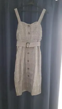 グレンチェックワンピース