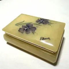 GENVINE ALABASTERの小物入れ イタリア 伝統工芸品 雪花石膏 - メルカリ
