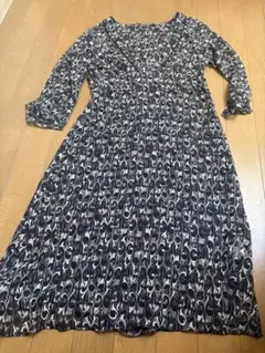 レディース　INDIVI 幾何学模様　ワンピース