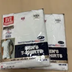 B.V.D. 丸首半袖Tシャツ LLサイズ 2枚セット