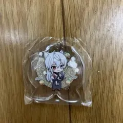 カラフルピーチ　どぬく　グリッダーホログラムアクリルキーホルダー　ガチャガチャ