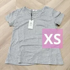 新品⭐️半袖 Tシャツ レディース トップス 夏 春 Vネック 綿 XS