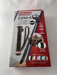 Coleman × Velbon コールマン自撮り一脚 CVSS-6 ガンメタ