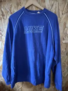 NIKE 青 トレーナー・スウェット　黒タグ