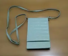 R.BOOM スマホショルダーバッグ　グリーン