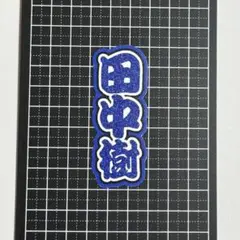 田中樹　SixTONES　ミニ　うちわ文字　文字パネル