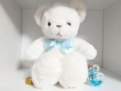 テディマルチーズハンドメイド ぬいぐるみ 犬 ホワイト オリジナル