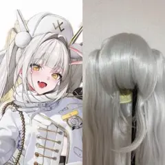 勝利の女神NIKKE ブラン　ラッキートレイン　女性Mサイズ　ウィッグ付き c31e1fb65ff842da9c22bdbce533ac