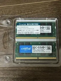 Crucial メモリ 64GB (32GBx2)CT2K32G4SFD832A