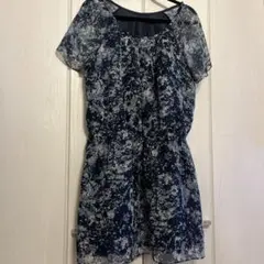 ネイビー　チュニック