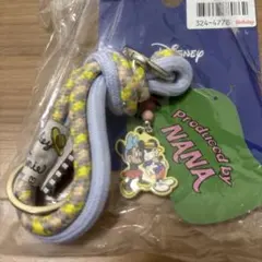 【新品】バースデイ ミッキーマウス ストラップ付きキーホルダー バッグチャーム