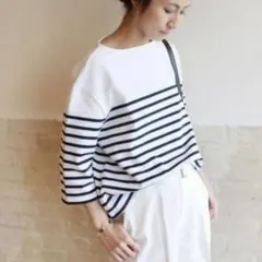 フレームワークMAISON CHANTOISE ボーダー カットソーのサムネイル
