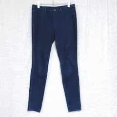 3042 ユニクロ　UNIQLO レギパン　ストレッチ　スキニー デニム風　XL