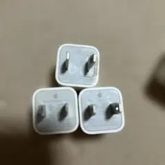 【純正】Apple純正　5W電源アダプター 3個セット　A1385