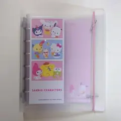 サンリオキャラクターズ・スキペタシールバインダー　シール帳