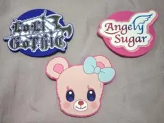 アイカツ　ラバーコースター　3点セット