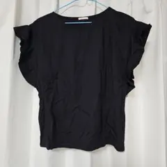 黒のノースリーブTシャツ M GU