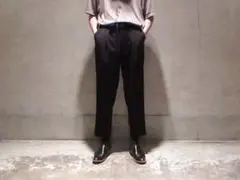 URU ウールレーヨン スラックス イージーパンツ サイズ3 クリーニング済のサムネイル