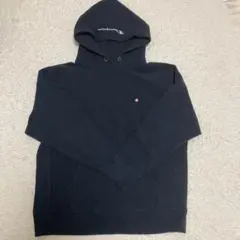 Champion ブラック フード付きパーカー