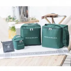 新品未使用 DEAN & DELUCA クーラーバッグ 3点セット グリーン