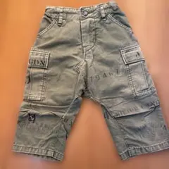 デニムダンガリー　ハーフパンツ　訳あり