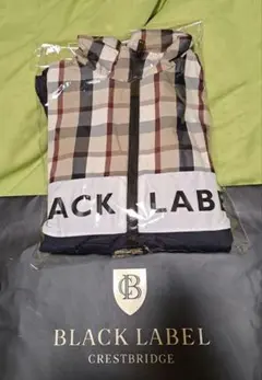 未使用タグ付きクレストブルゾン　バーバリーブラックレーベル後継　クレストブリッジ