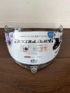 【未使用】OGK KABUTO Aeroblade6 ヘルメット クリアシールドのサムネイル