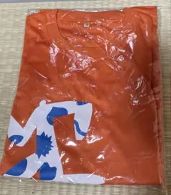 【新品】小布施マラソン　参加賞オレンジ Tシャツ グラフィックプリント Mサイズのサムネイル
