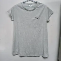 HeartMarket 半袖 ロングTシャツ ワンピース ライトグレー Fのサムネイル