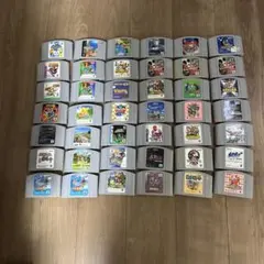 【動作未確認】３６本セットNINTENDO64ソフト コレクション