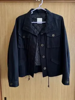 【LOWRYSFARM】ネイビーショートジャケット