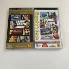 PSP グランドセフトオート リバティーシティ＋バイスシティ　ジャンク