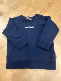 miki HOUSE トレーナー 80 ネイビーミキハウス