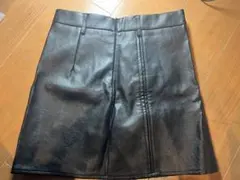タイムセール　レザー　タイトスカート　ブラック　Mサイズ