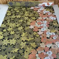 織物　高級　紅葉　桜　季節　花　 長さ約4m80cm‼️