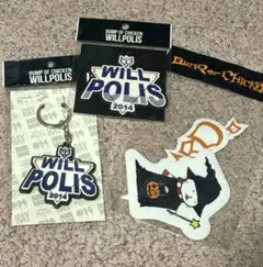 BUMP OF CHICKEN ニコルハロウィン ステッカー キーホルダーセット