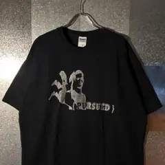 USA古着Tシャツ　XLサイズ GILDAN オーバーサイズ　ブラック