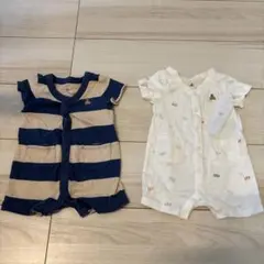 babyGap ロンパース 2枚セット 0-3ヶ月のサムネイル