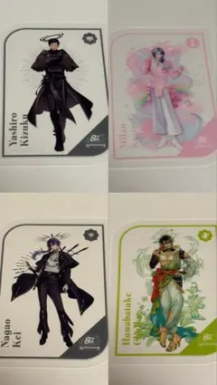 にじさんじ 8th Anniversary 特典クリアカード 4枚セット