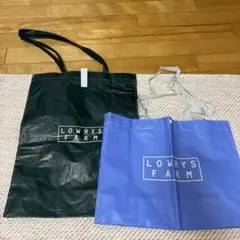 LOWRYS FARM ショッピングバッグ 2点セット