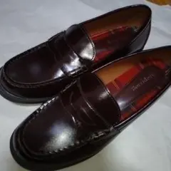 ダークブラウン ローファー　Sorridereソリデーレ　24.5㎝