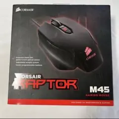 ゲーミングマウス Raptor M45 [光学式 /7ボタン /USB /有線]