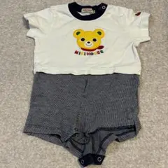 ミキハウス　半袖ロンパース　70
