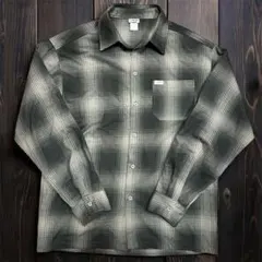 極美品✨CALTOP キャルトップ オンブレチェックシャツ ネルシャツ アメリカ